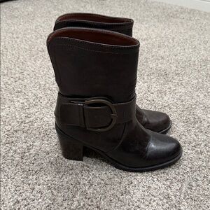 Maurices Dark Brown Heeled Boots